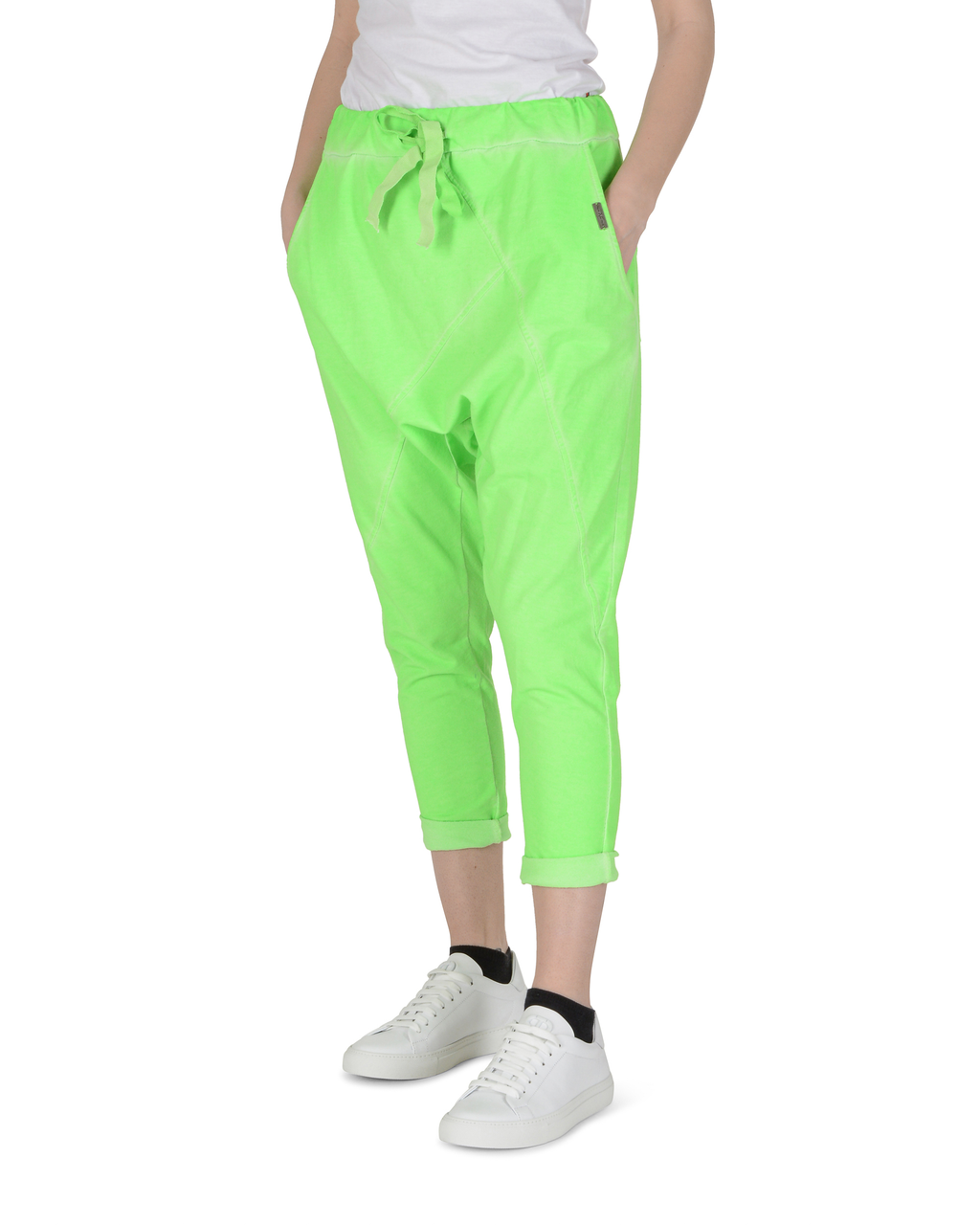 19V69 Italia Pantalones de mujer Verde FUNKY GREEN