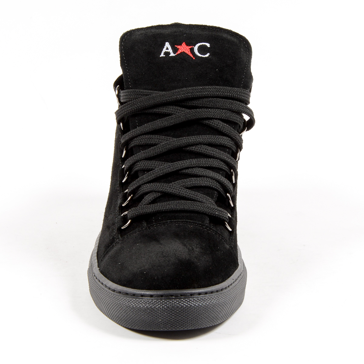 Andrew Charles Mens Sneaker Black JEFF