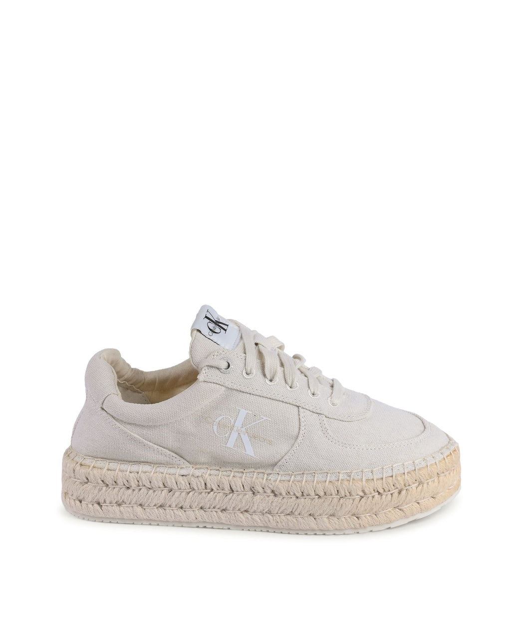 Zapatillas Calvin Klein para mujer en beige YW0YW014370F9