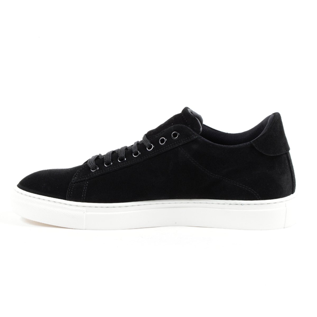 V 1969 Italia Zapatillas para hombre Negras CREMA
