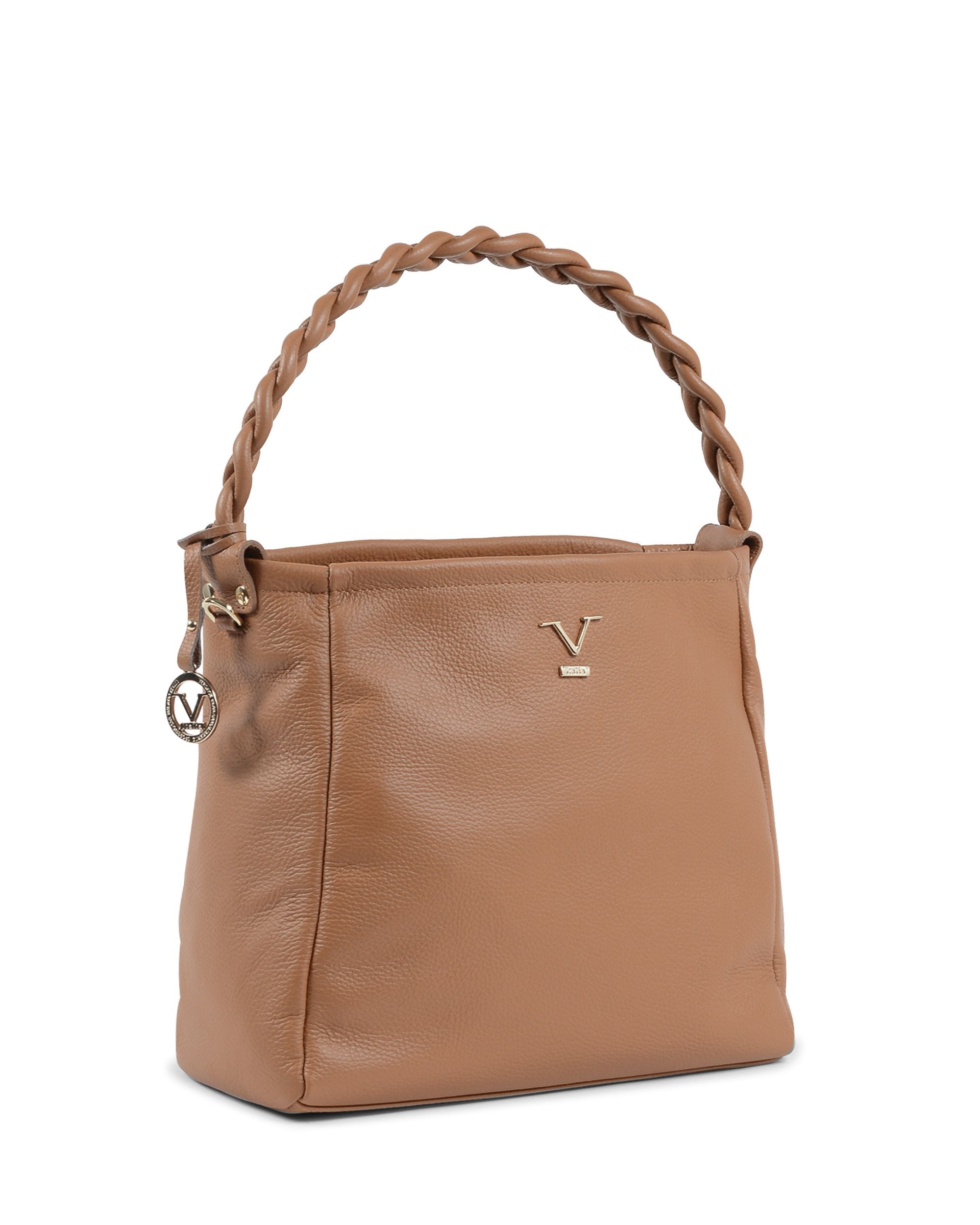 Bolso Mujer V Italia Bronceado VE1633 DOLLARO CUOIO