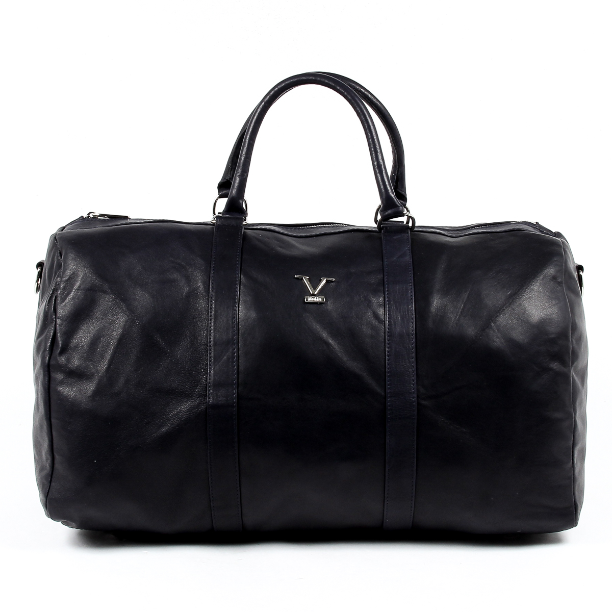 V 1969 Italia Mens Sport Bag Blue BERLINO
