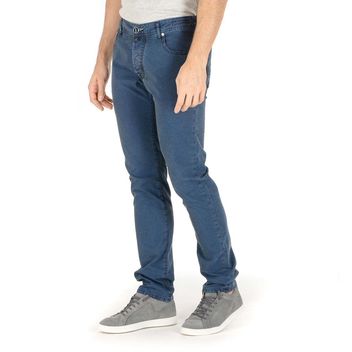Jacob Cohen Mens Pants J688 Blue