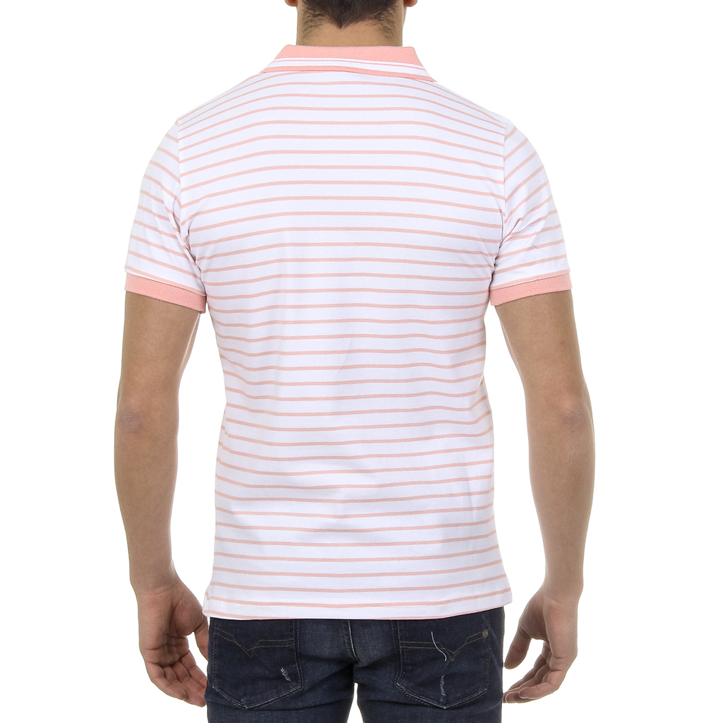 Polo Ufford & Suffolk Polo Club para hombre, manga corta, US006 ROSA