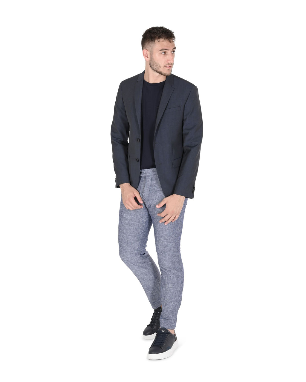 Calvin Klein Mens Blazer Blue K10K102116480