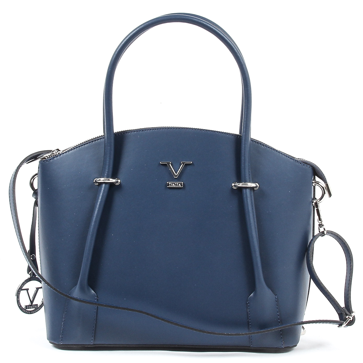 Bolso de mano para mujer V 1969 Italia V003-S RUGA BLU