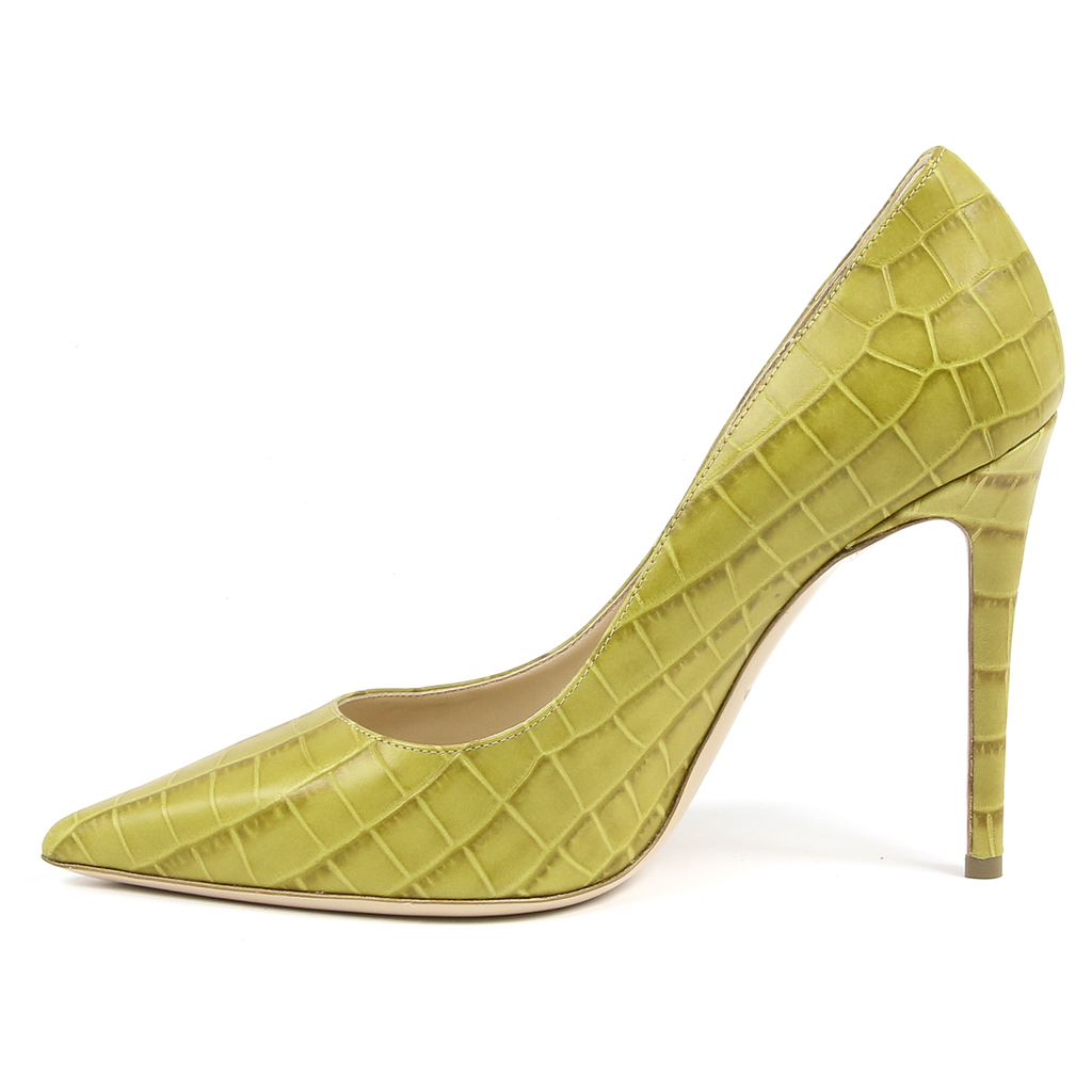 V 1969 Italia Womens Pump Green ESTER