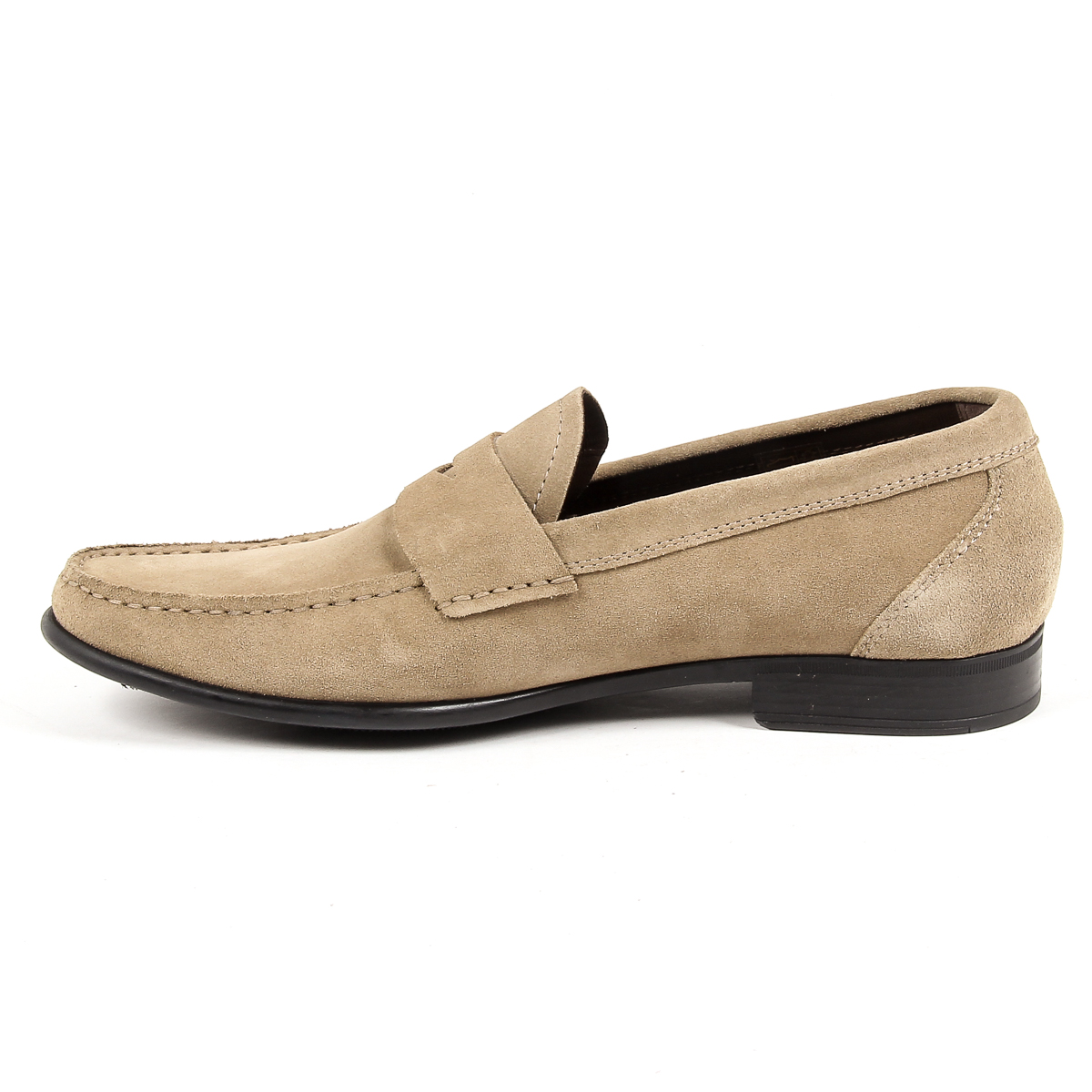 Mocasín para hombre V 1969 Italia Beige LEONARDO