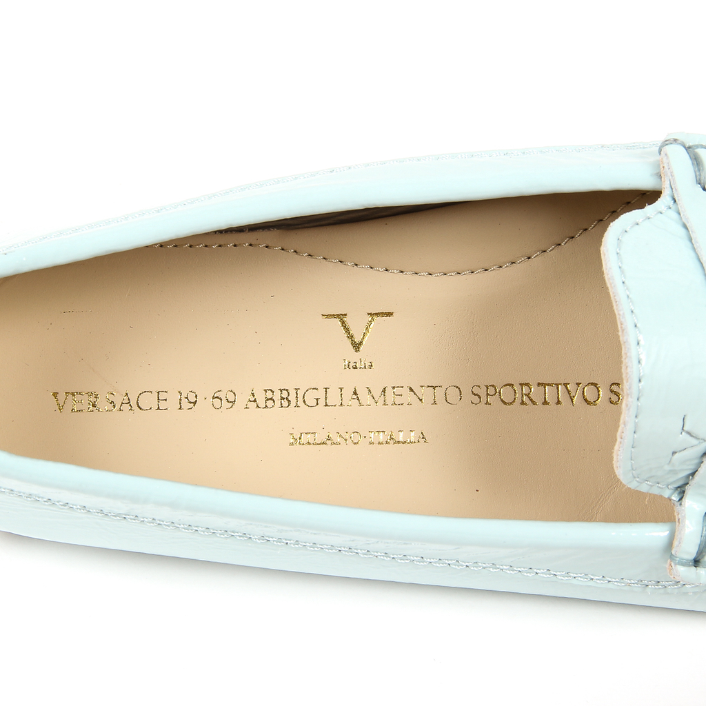 V 1969 Italia Womens Loafer Light Blue AMALFI