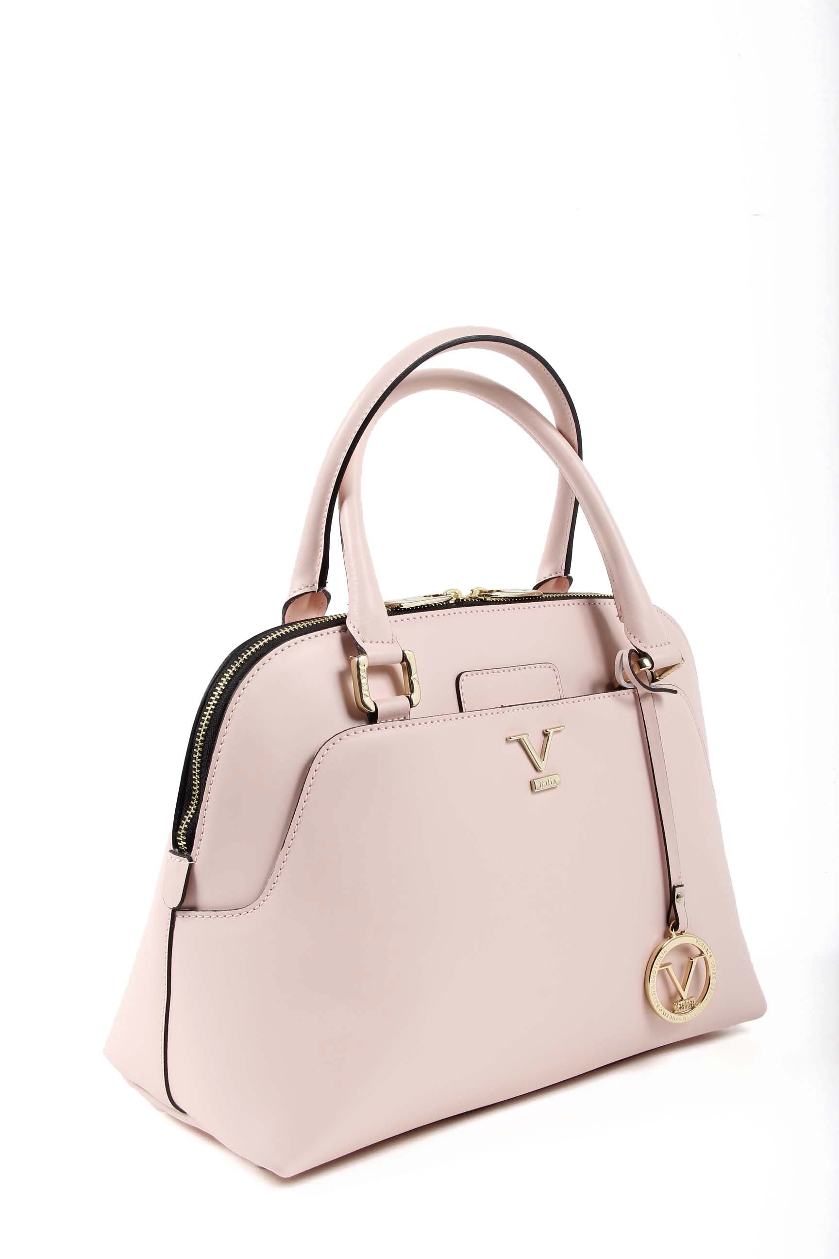 Bolso de Mujer V 1969 Italia C151-52 RUGA ROSA ANTICO