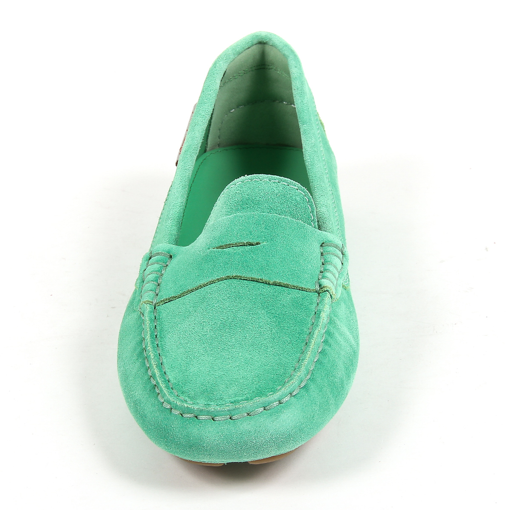 Mocasines Andrew Charles para mujer, color verde MAX