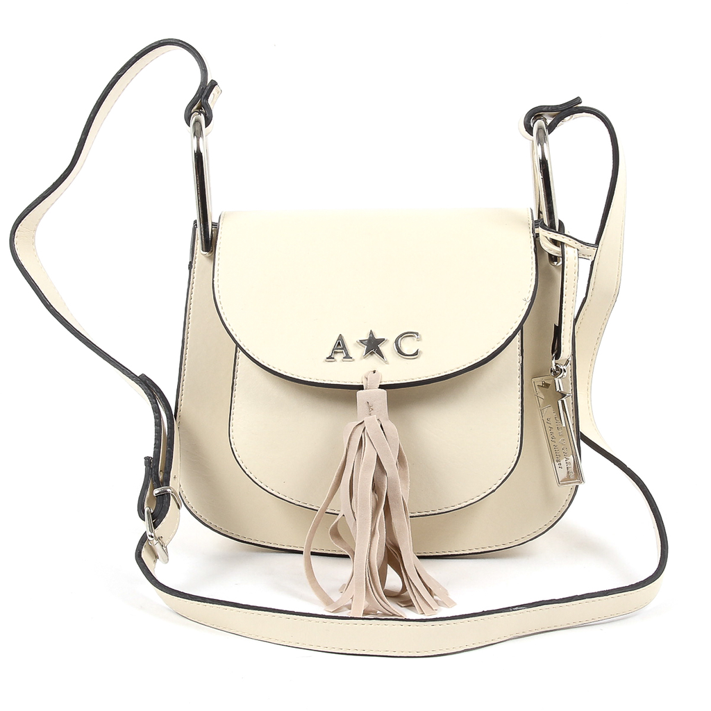 Bolso de mano para mujer Andrew Charles Beige JOURNEY