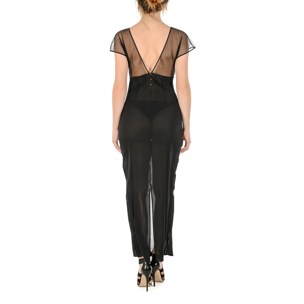 La Perla Top Womens Night Gown Black