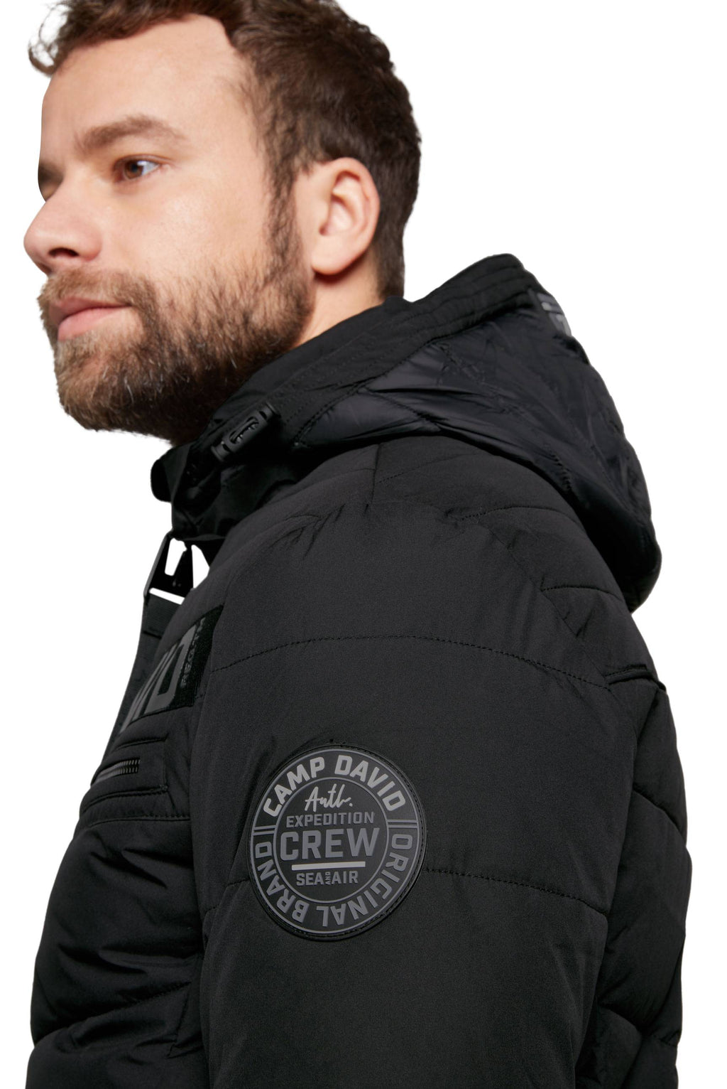 Chaqueta con capucha para hombre Camp David