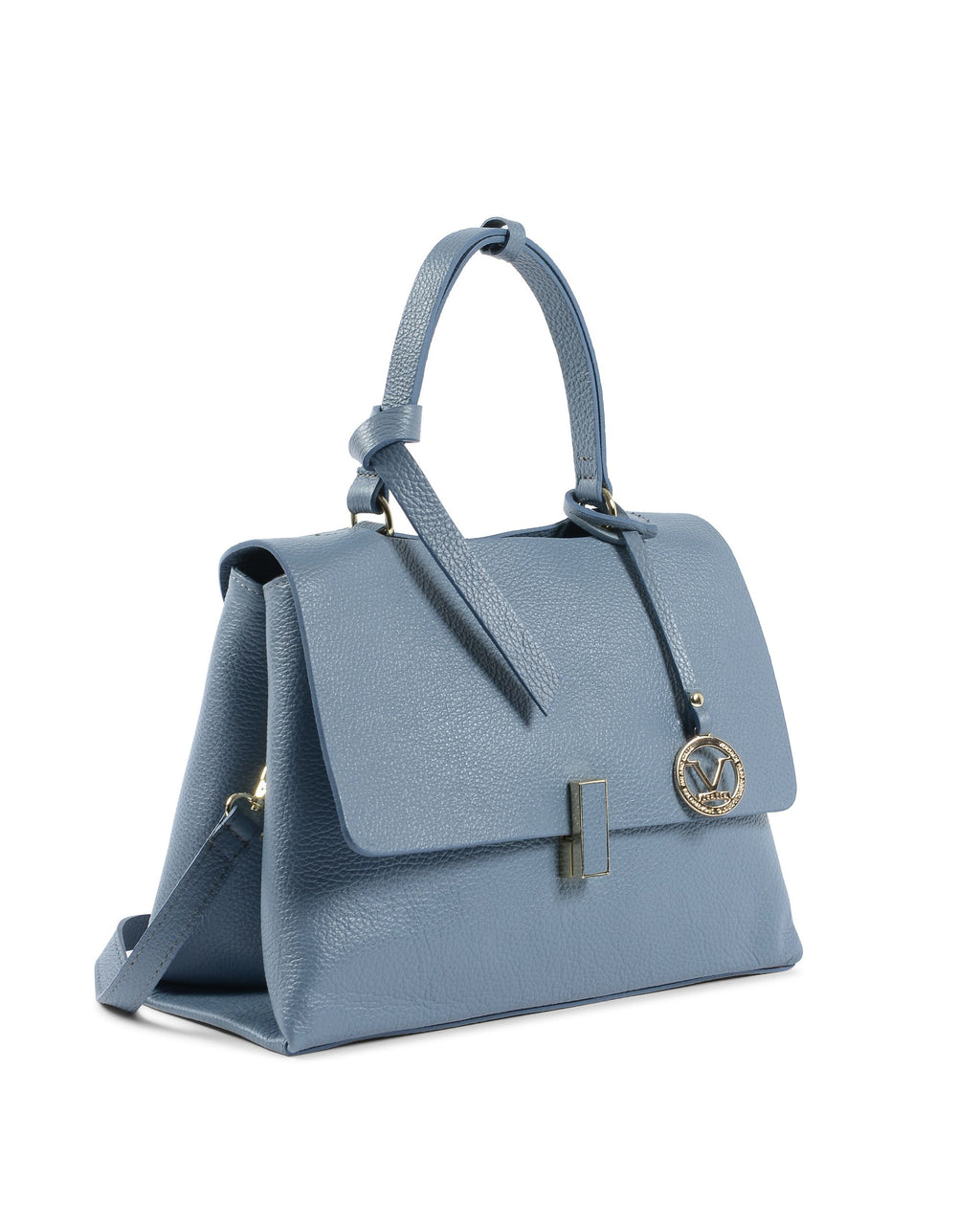 V Italia Womens Handbag Light Blue 10520 DOLLARO CELESTE