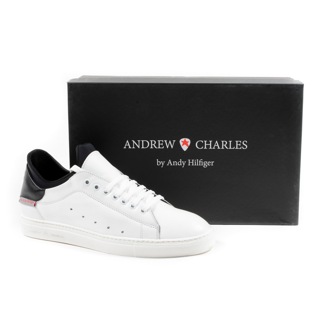 Andrew Charles Mens Sneaker White KANIE