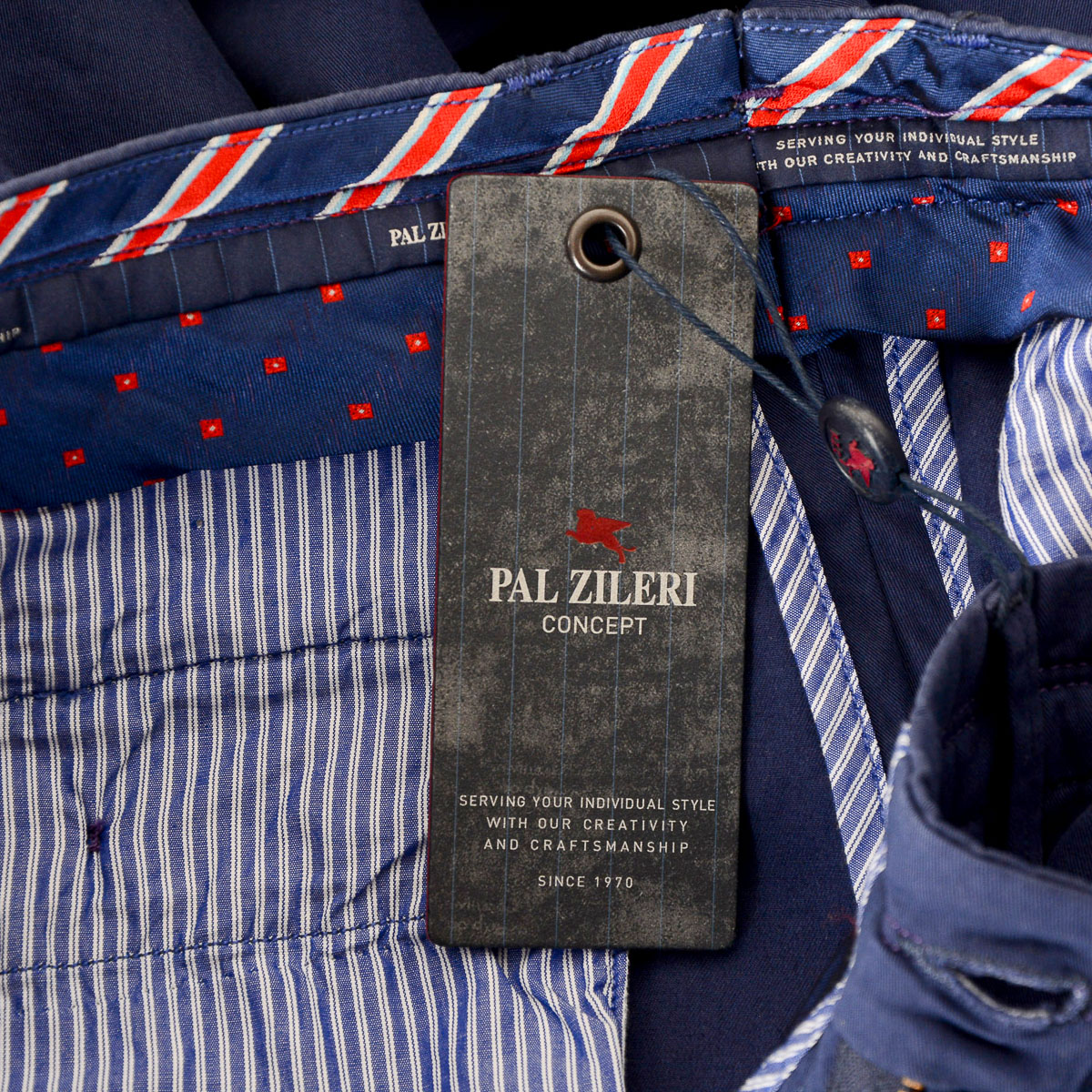 Pantalones azules para hombre Pal Zileri