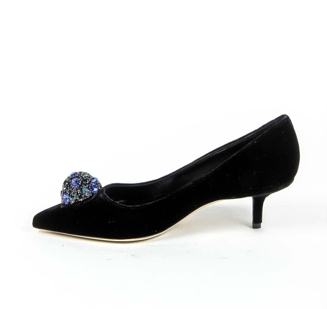 Zapatos de salón para mujer V 1969 Italia 3106153 VELLUTO NERO