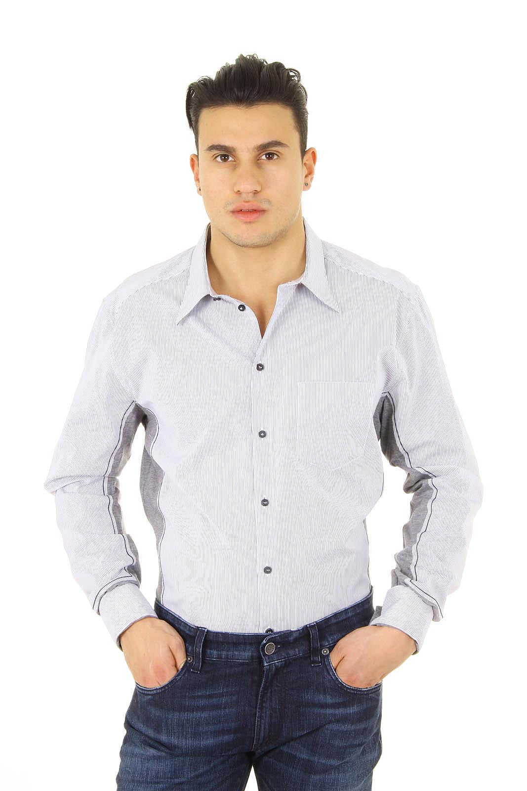Camisa Dolce & Gabbana de manga larga para hombre G5CN4T FR5TU S8054