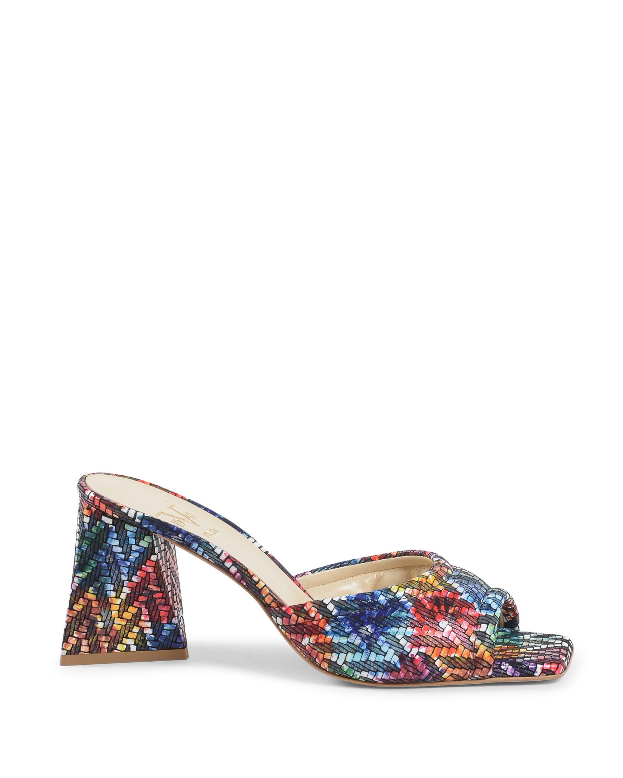 19V69 Italia Sandalia de mujer Multicolor SELLO SIMONA. INDIANINO