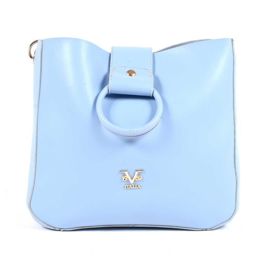 V 1969 Italia Womens Handbag Light Blue TRIPOLI