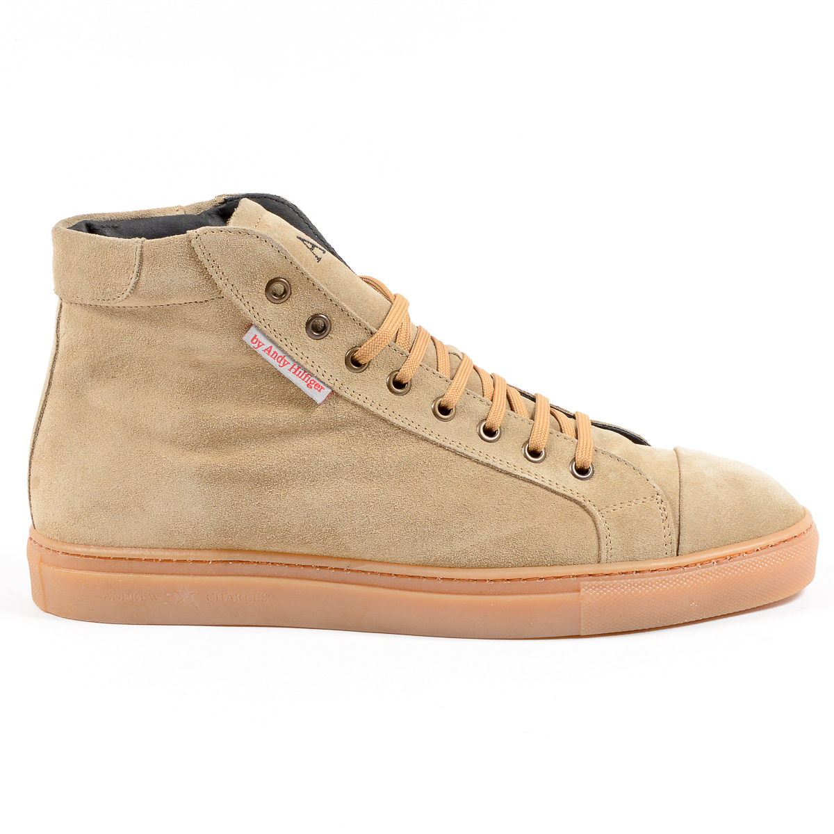 Andrew Charles Mens Sneaker Beige TED