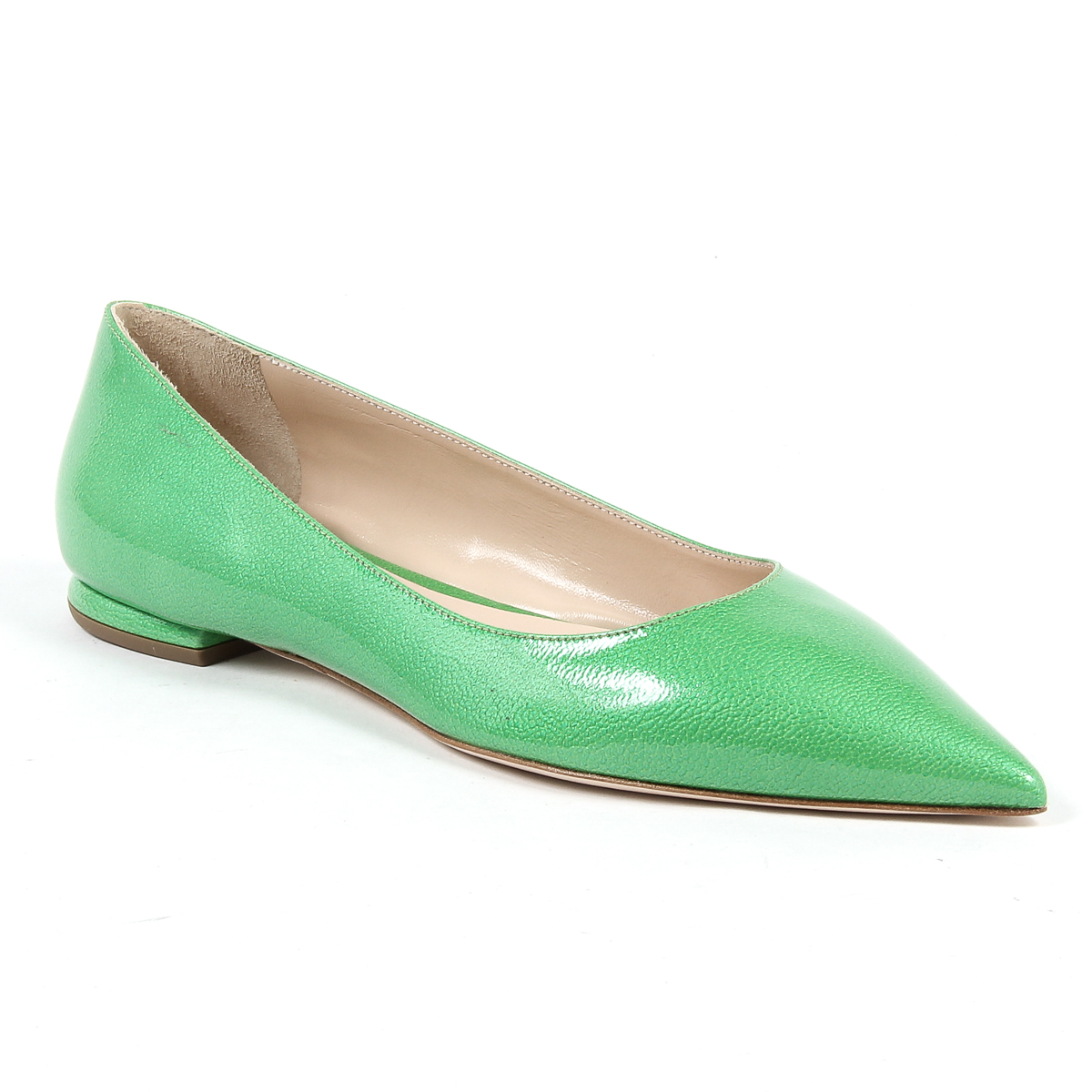 V 1969 Italia Womens Ballerina Green CHIARA