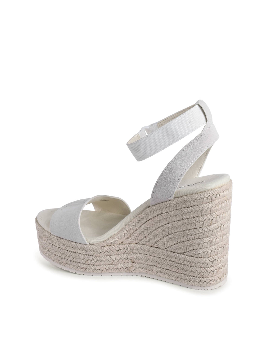Calvin Klein - Sandalias de cuña para mujer, color beige, YW0YW010260F9