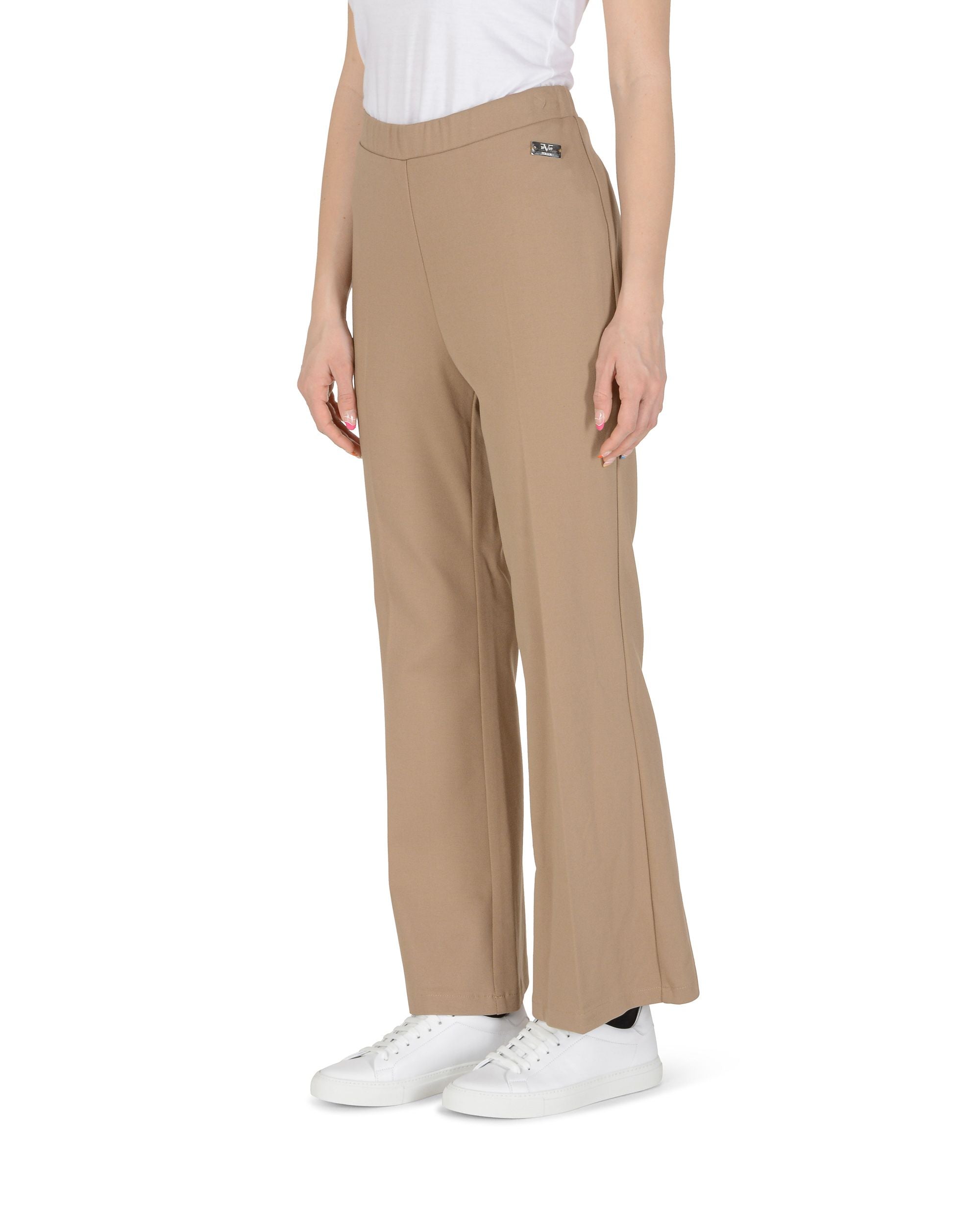 19V69 Italia Pantalones de mujer Marrón LED MARRÓN