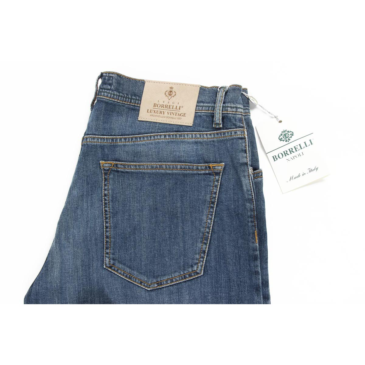 Vaqueros para hombre Luigi Borrelli 340 DS 008