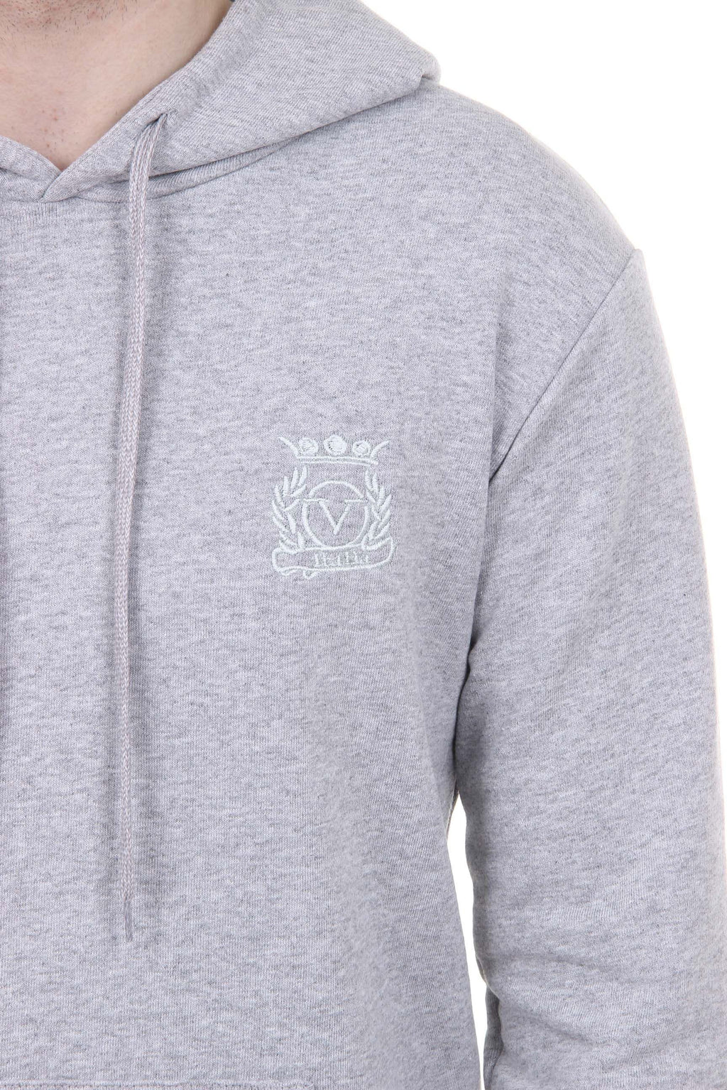 Sudadera con capucha V 1969 Italia para hombre ART. 4467 GRIS CLARO