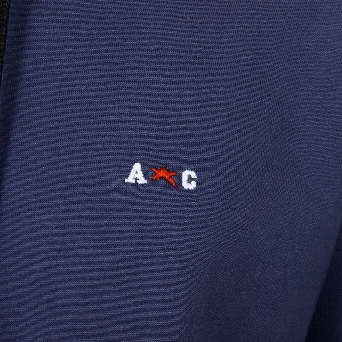 Sudadera con capucha Andrew Charles para hombre, manga larga, cuello redondo, azul FIFI