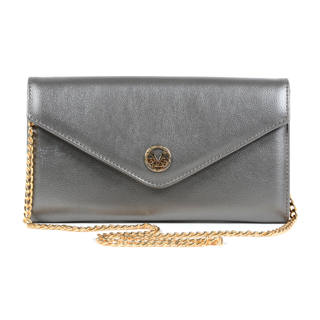 V 1969 Italia Womens Handbag Silver KYOTO