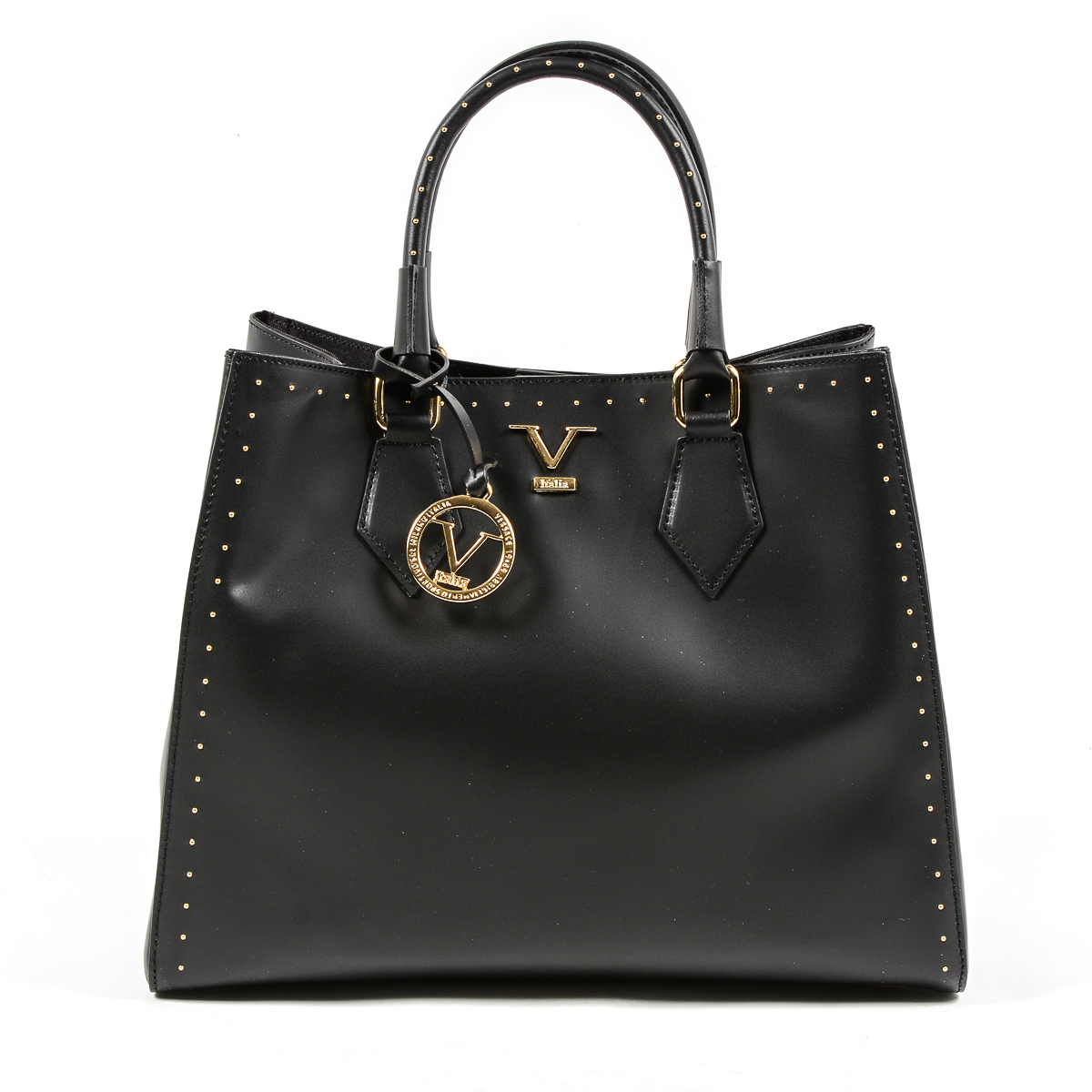 V 1969 Italia Womens Handbag Black CRETA