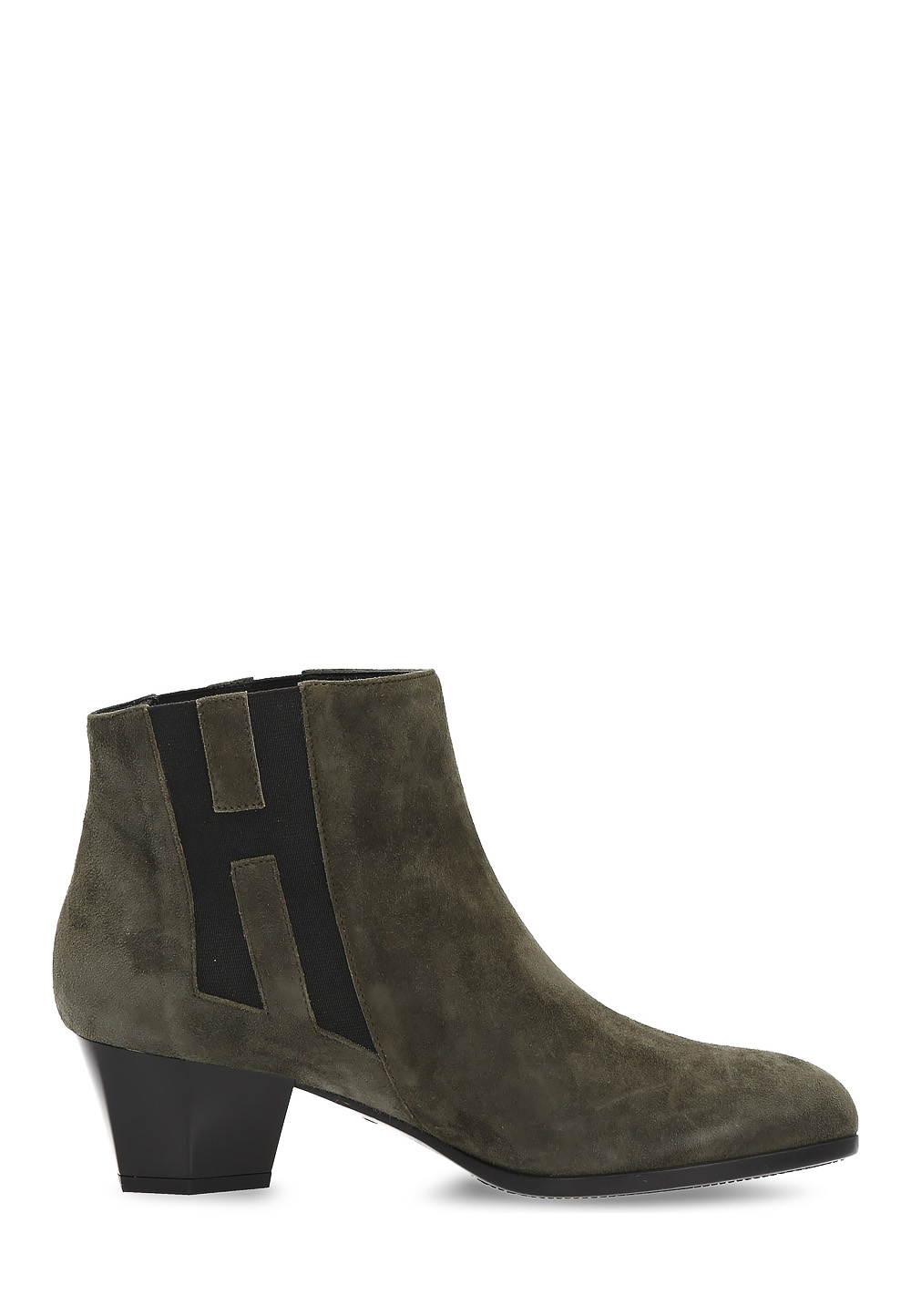 Botín Hogan para mujer, color verde oscuro, HXW2370O960CCR0V619
