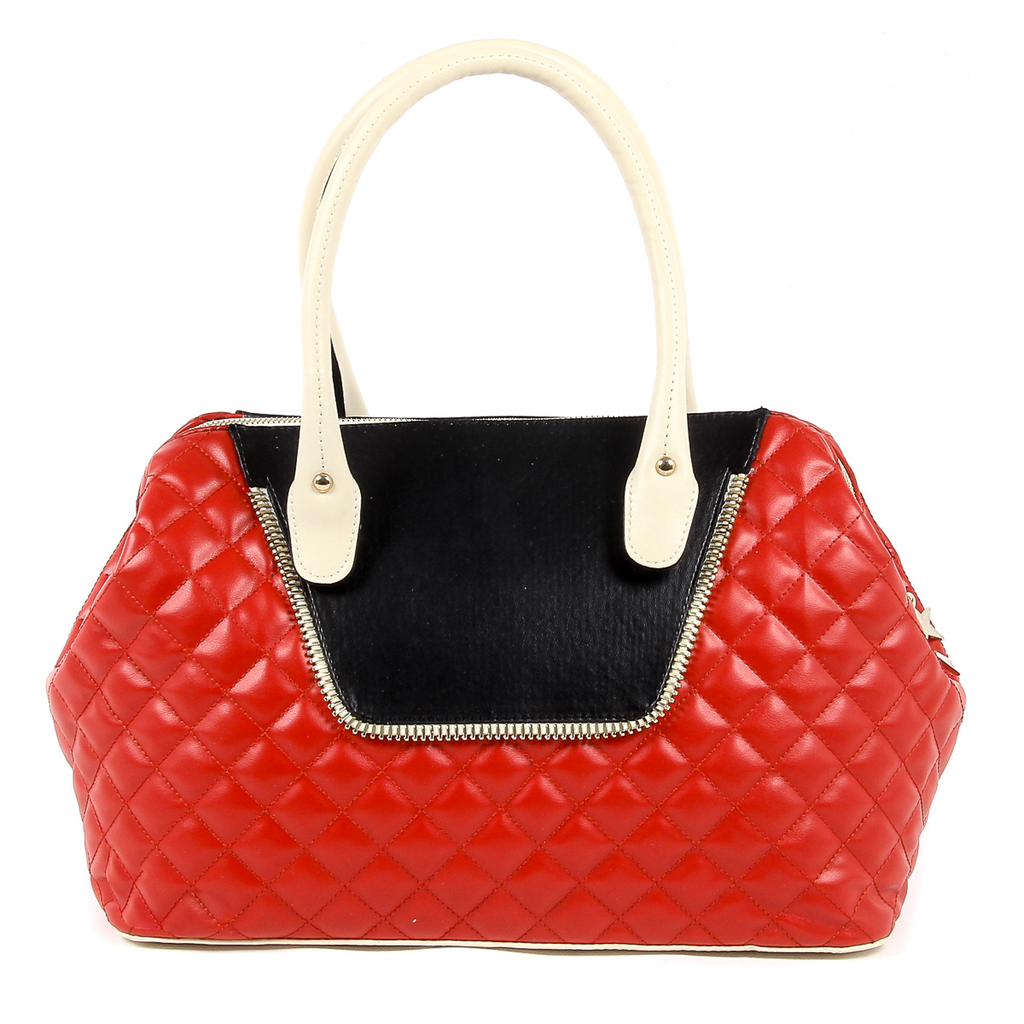 Andrew Charles Womens Handbag Red DALYA