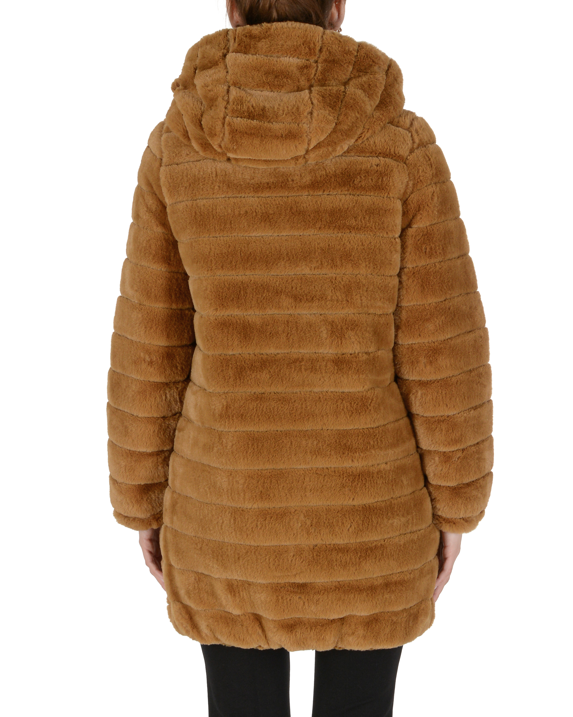 19V69 Italia Abrigo de mujer Camel SENNA CAMEL