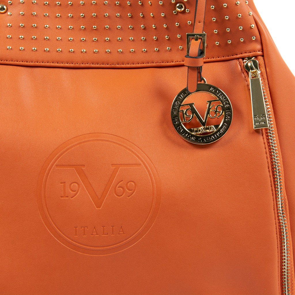 Bolso de mano para mujer V 1969 Italia naranja OLIVIA