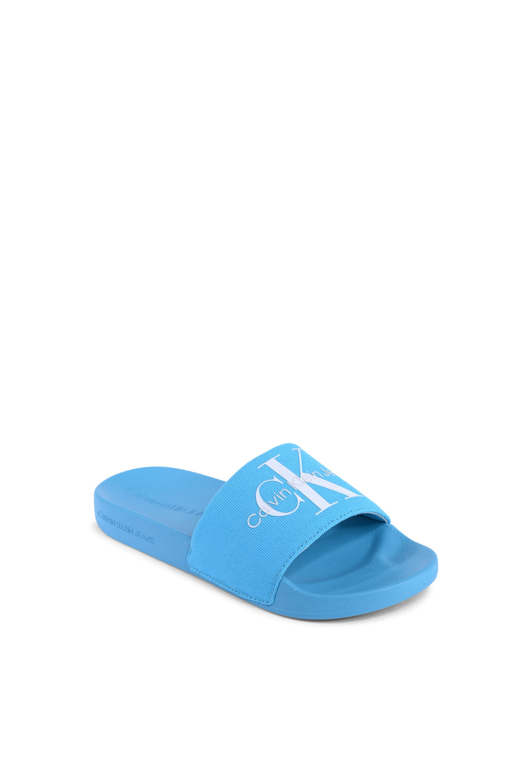 Chanclas Calvin Klein para mujer, color azul, YW0YW001030G8