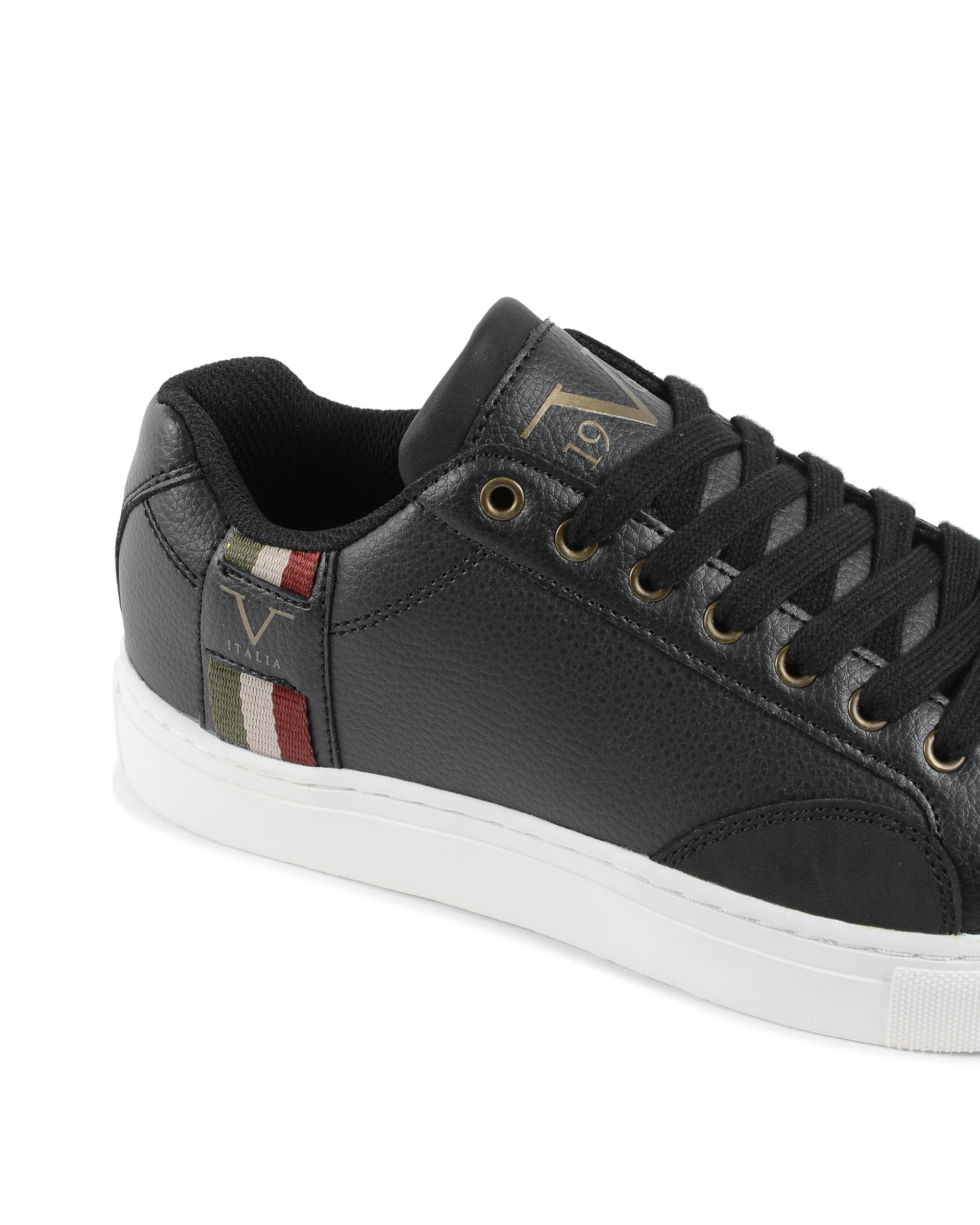 19V69 Italia Mens Sneaker Black VI21SC0004 BLACK