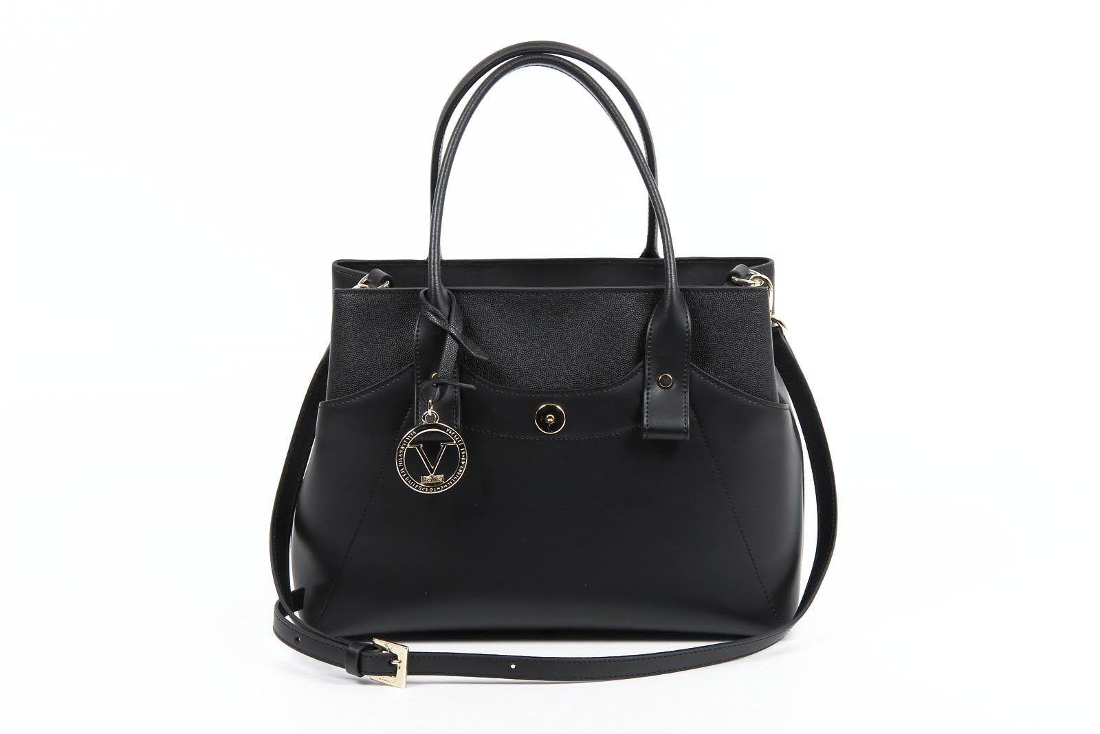 V 1969 Italia Bolso de mujer H491/52 RUGA/BELUGATO NERO
