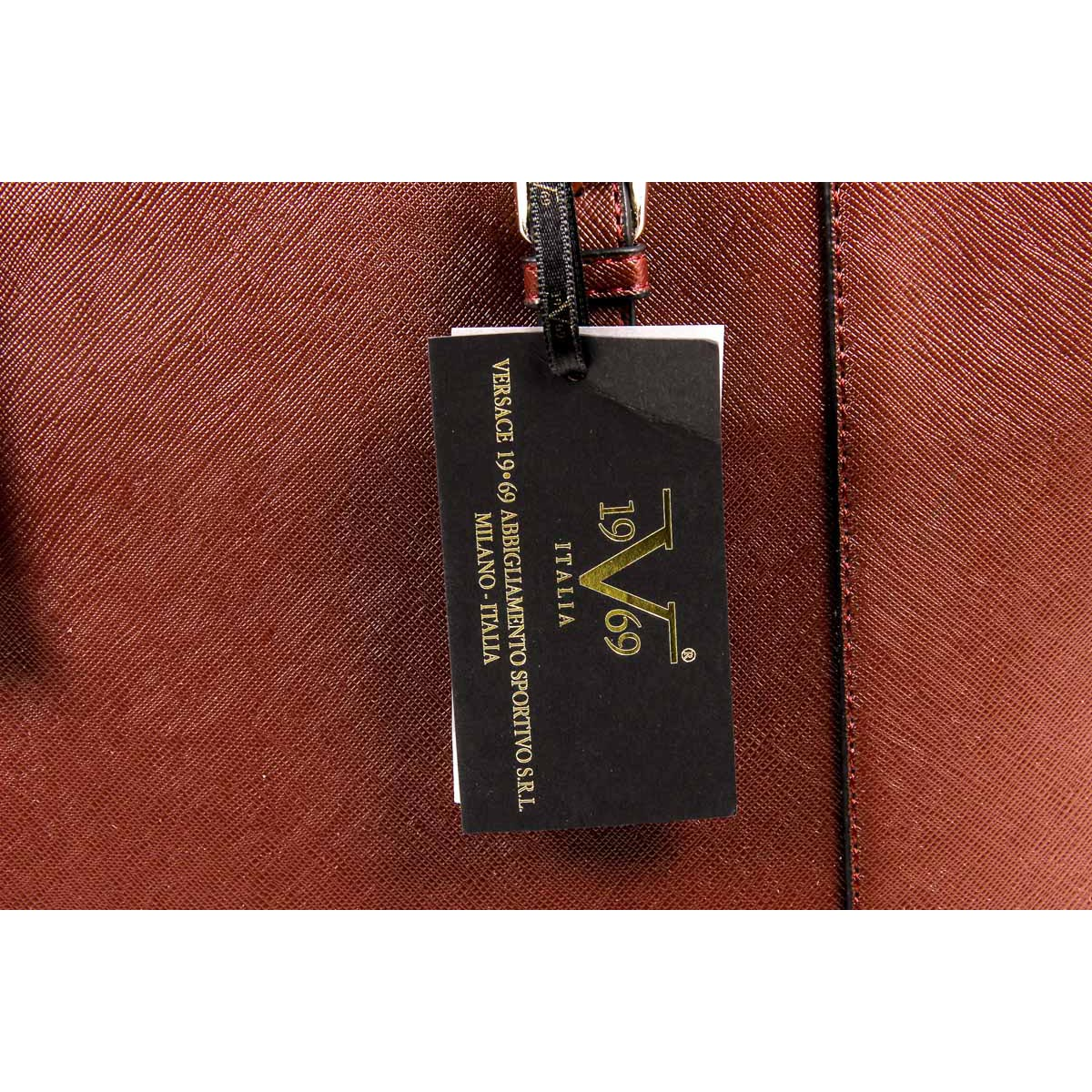 Bolso de mano para mujer V 1969 Italia V1969013 ROJO CLARET