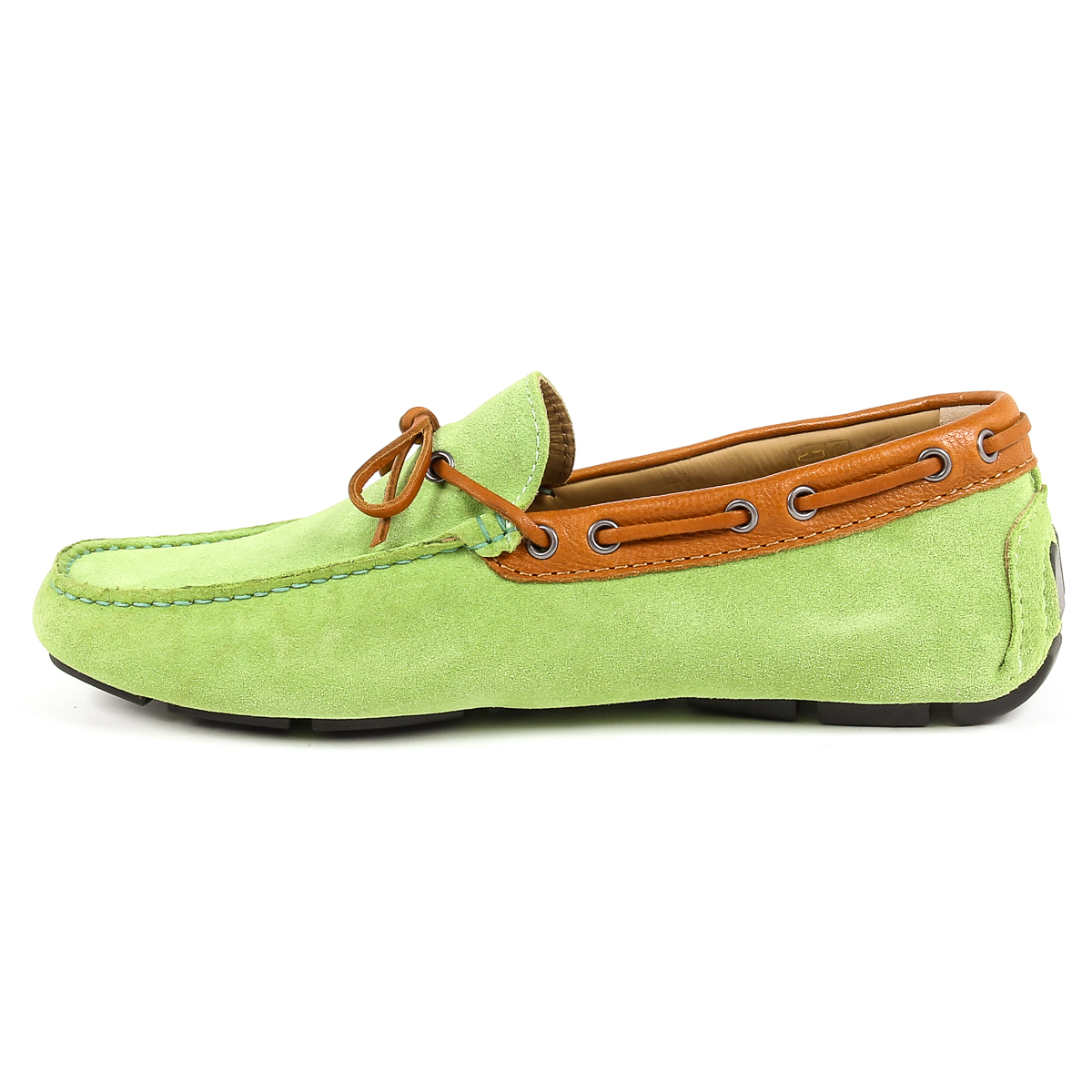 Mocasines Hombre V 1969 Italia Verde MATE