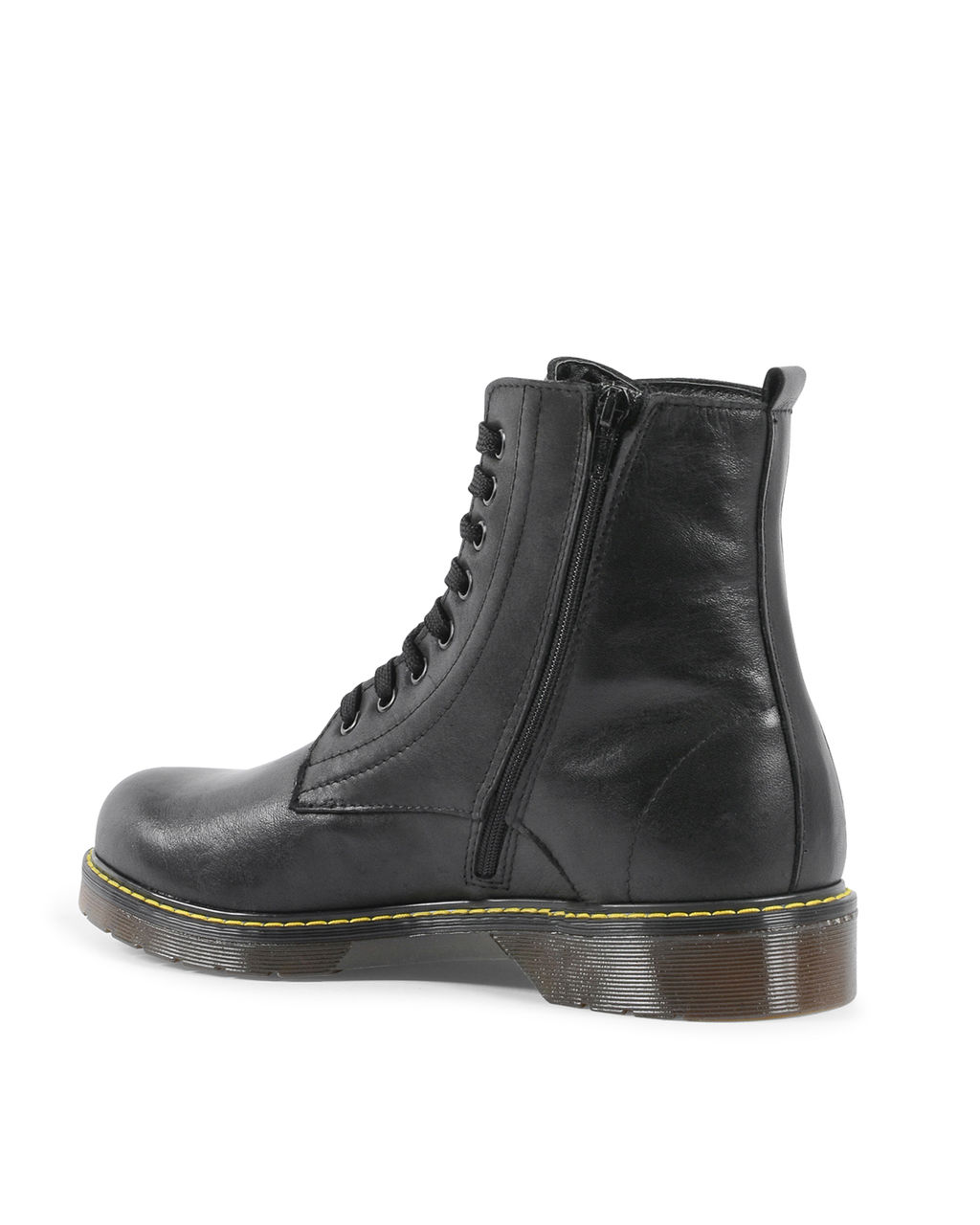 19V69 Italia Mens Ankle Boot Black 1835 PELLE NERO