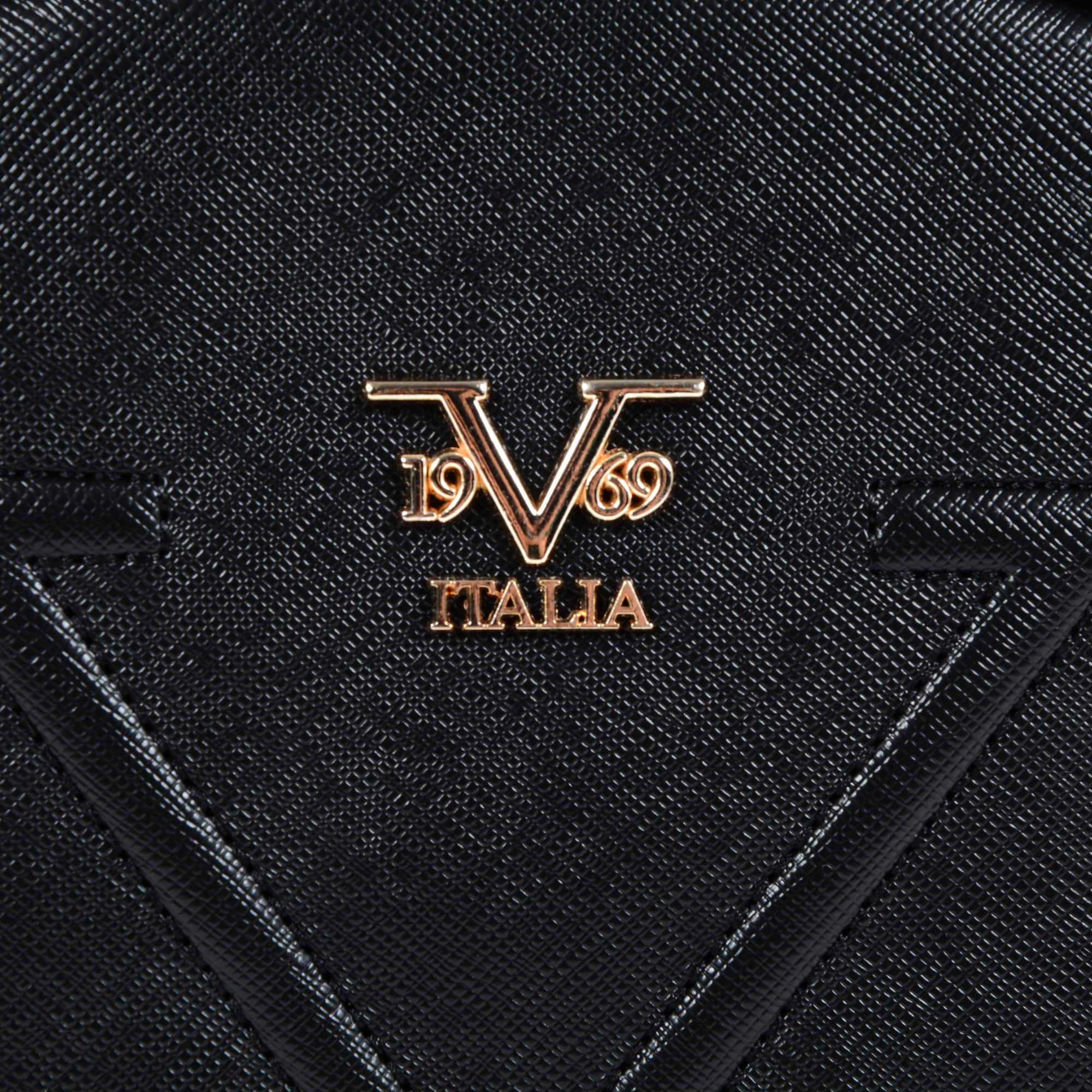 V 1969 Italia Womens Backpack Black CUSCO