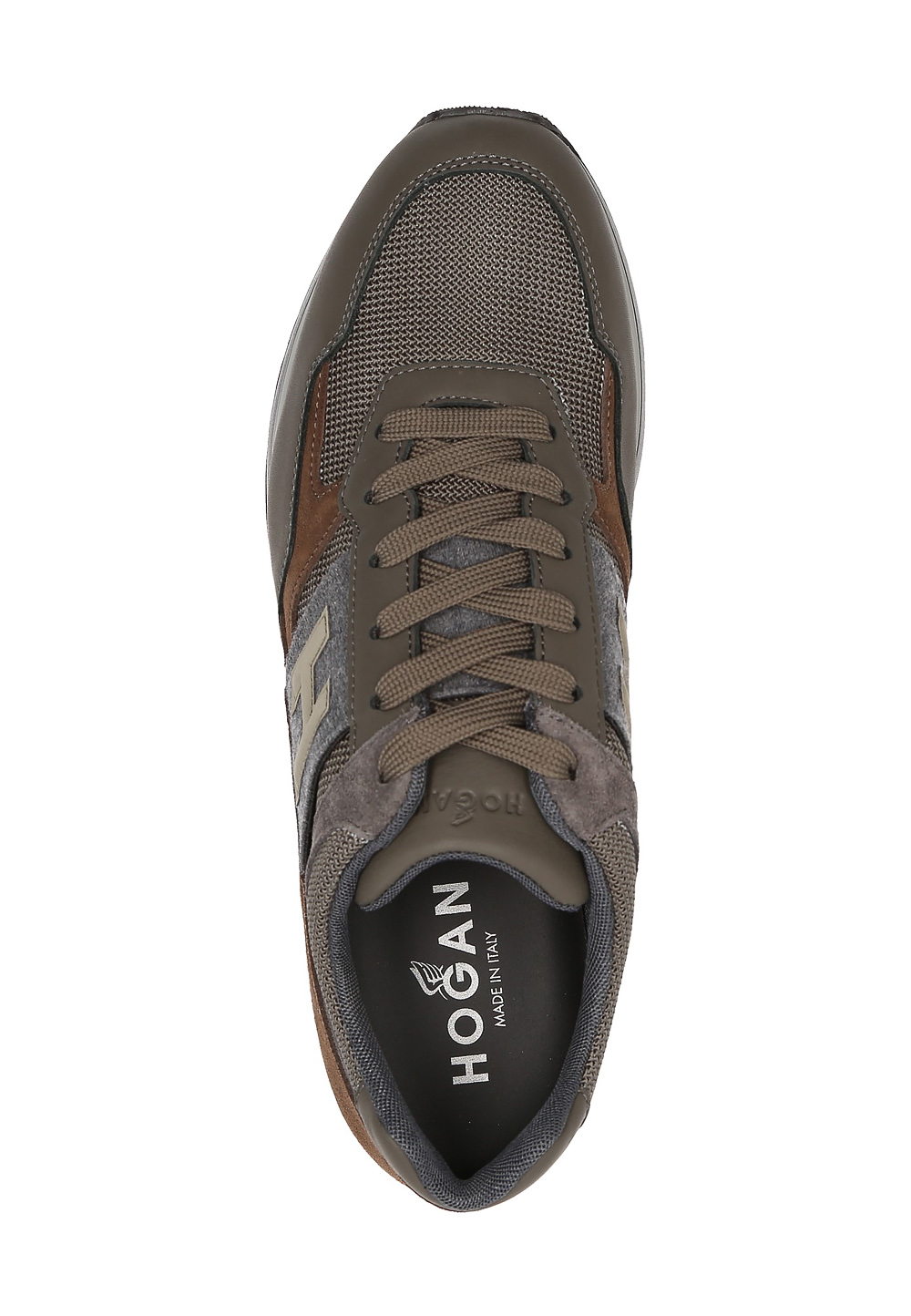 Hogan Mens Sneaker Brown HXM3210Y940HIP9AZE