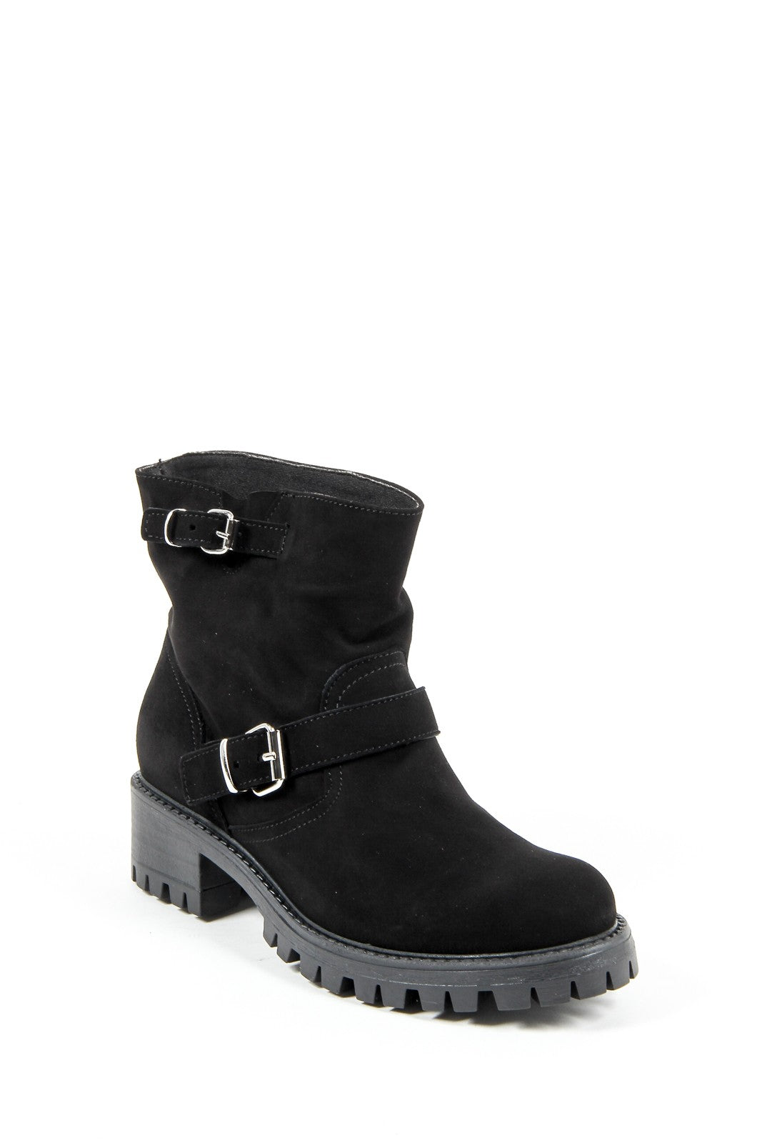 Bota corta para mujer V 1969 Italia B1441 CAMOSCIO NERO