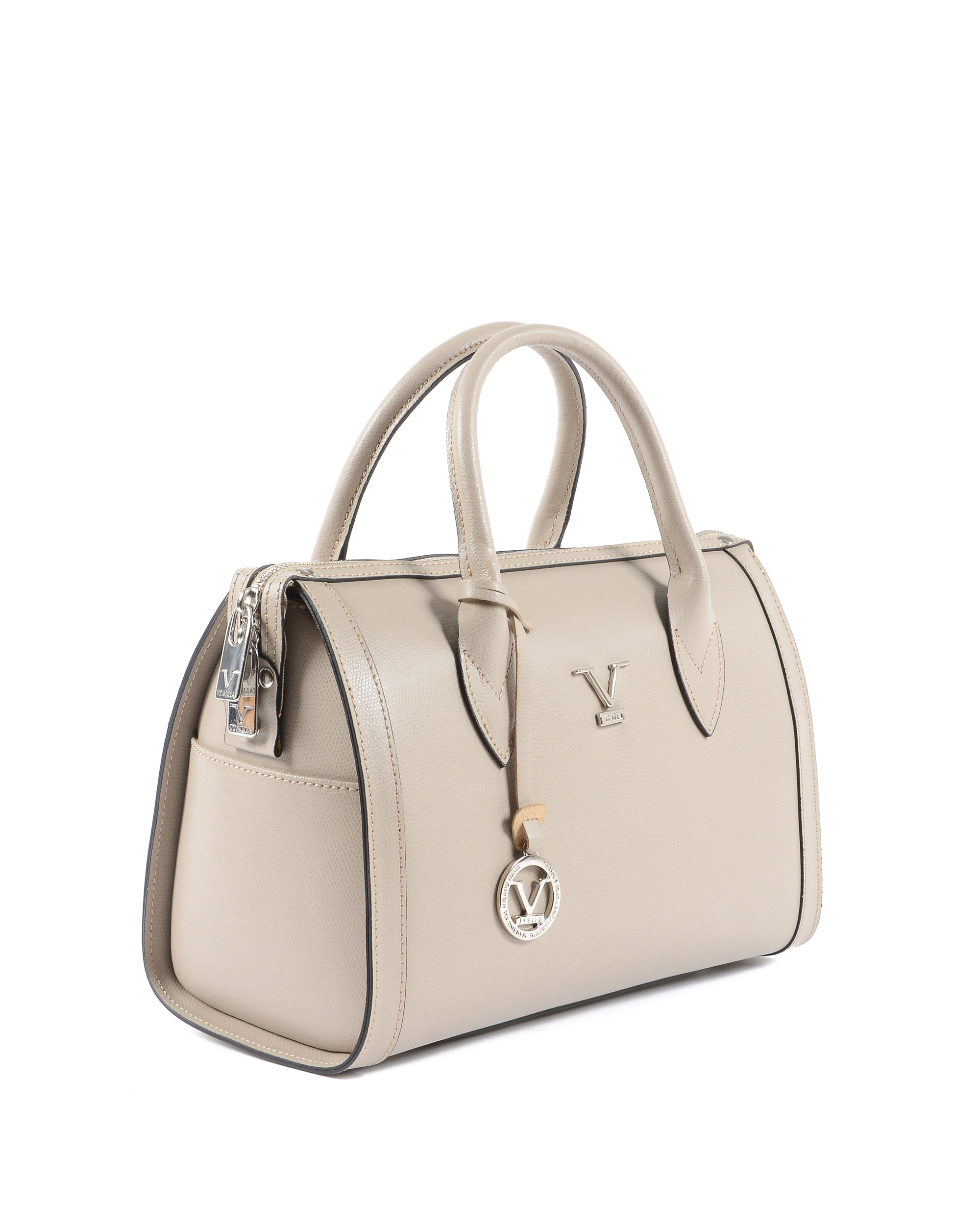 V 1969 Italia Womens Handbag Taupe CARLOTTA