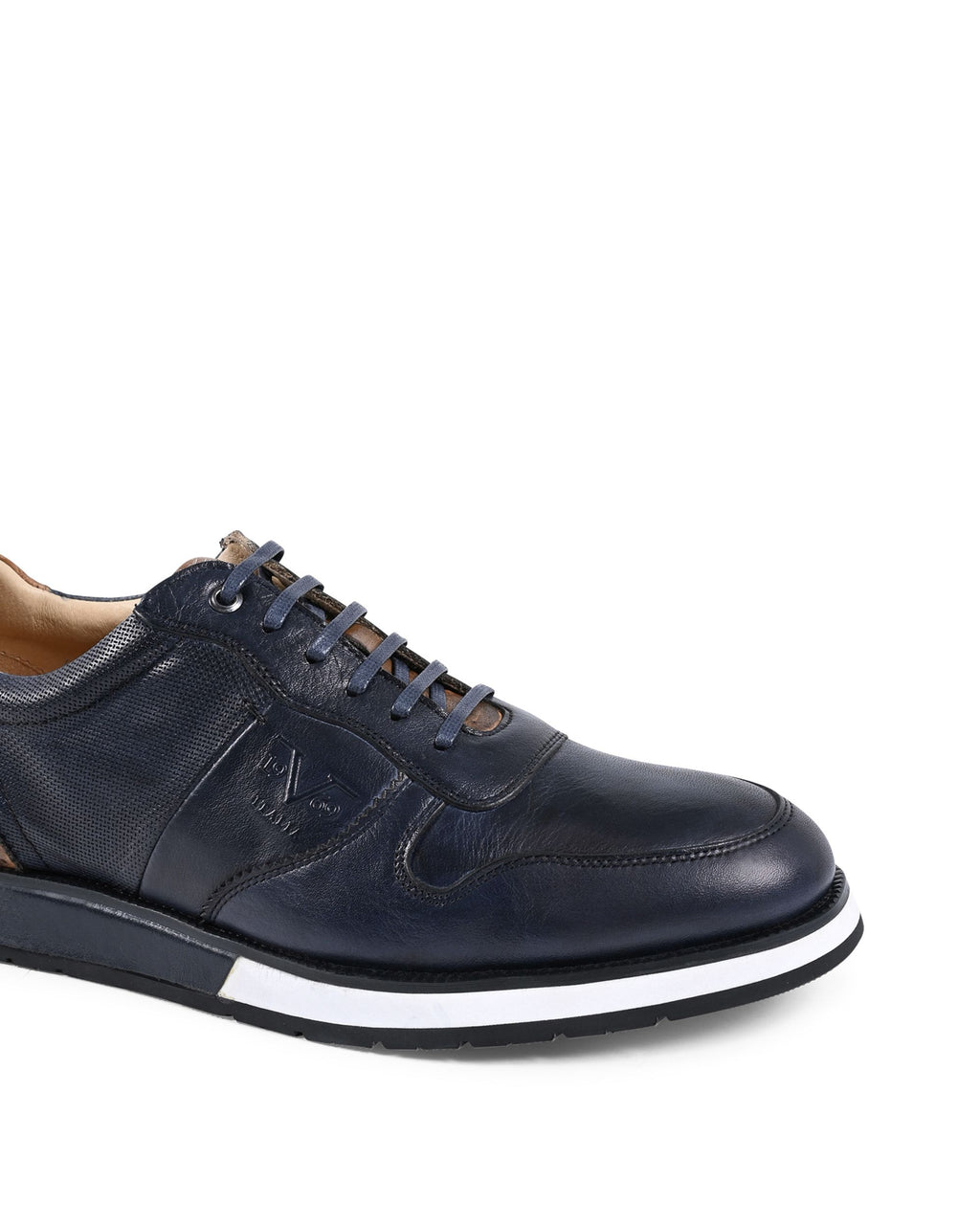 19V69 Italia Zapatillas para hombre Azul marino YO Y375-A3 NAVY
