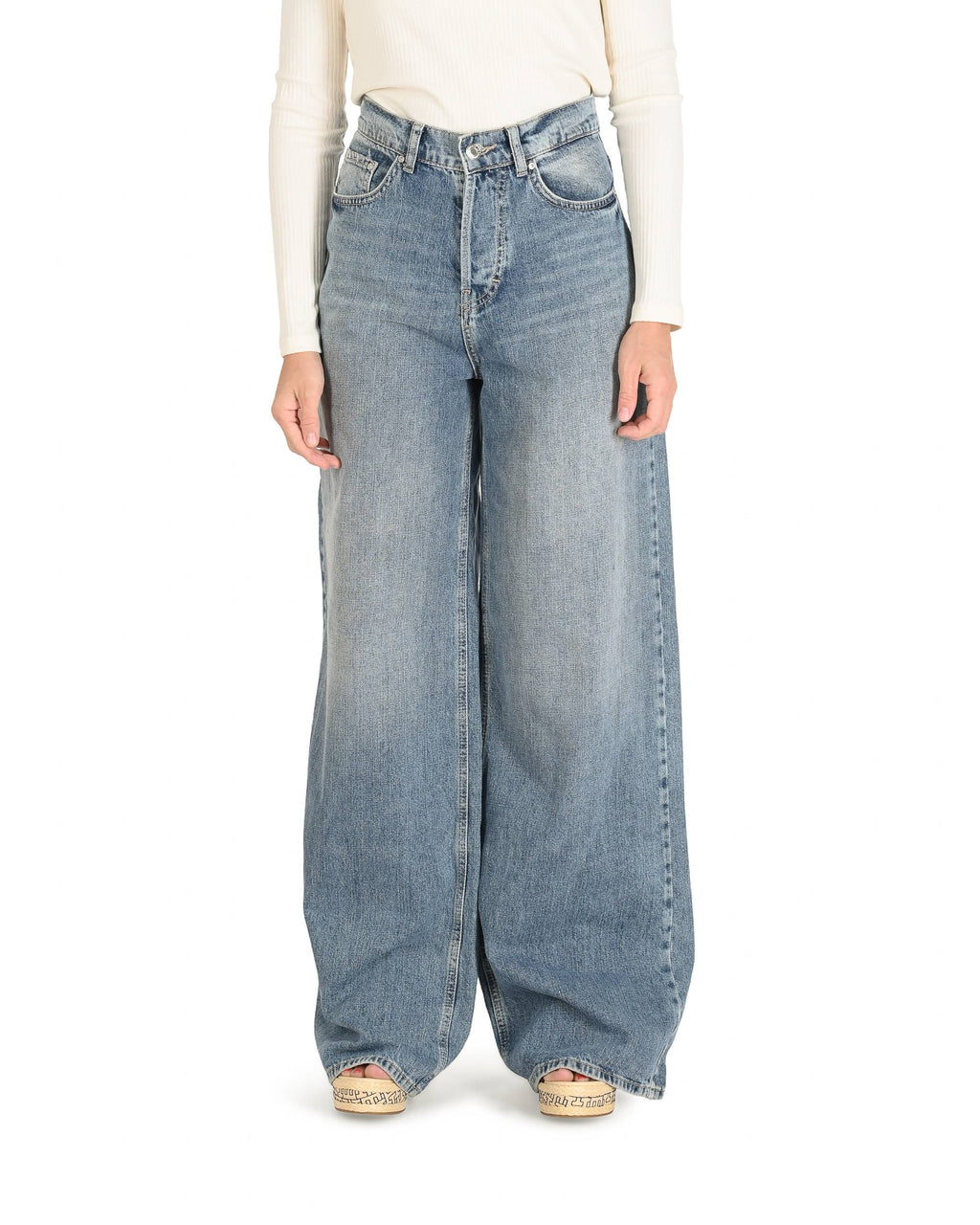 Vaqueros de mezclilla para mujer LTB 51645 55039 LOTTIE